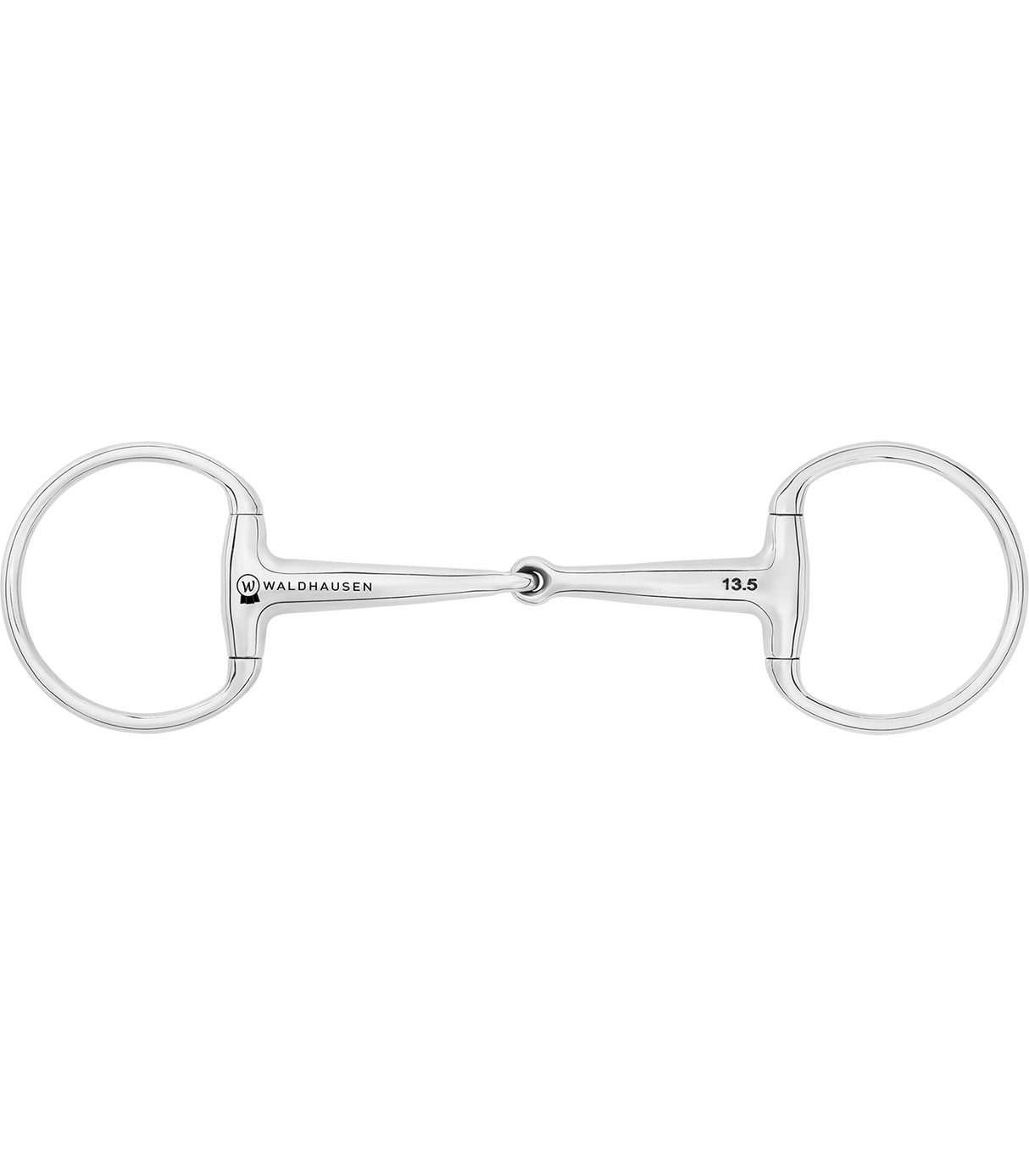 Waldhausen Single Jointed Stainless Steel Eggbutt Bit