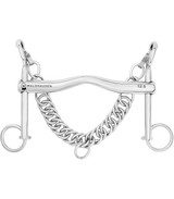 Waldhausen Stainless Steel Dressage Short Weymouth Bit