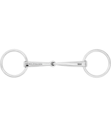 Waldhausen Single Jointed Stainless Steel Bridoon Bit