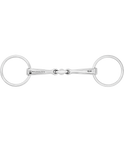 Waldhausen Double Jointed Stainless Steel Bridoon Bit