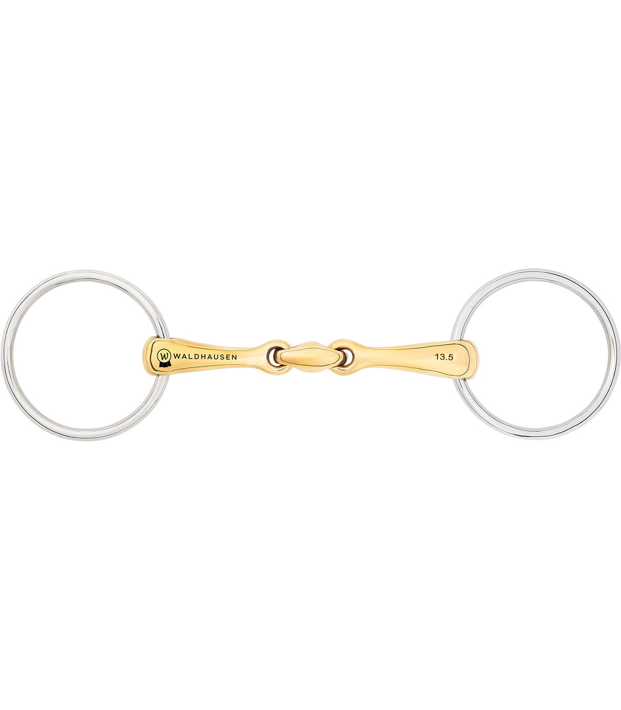 Waldhausen Double Jointed Cyprium Snaffle Bit