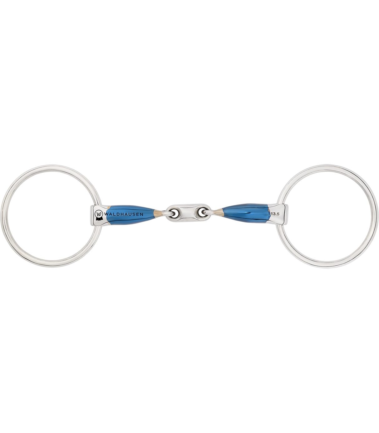 Waldhausen Double Jointed Sweet Iron Snaffle Bit