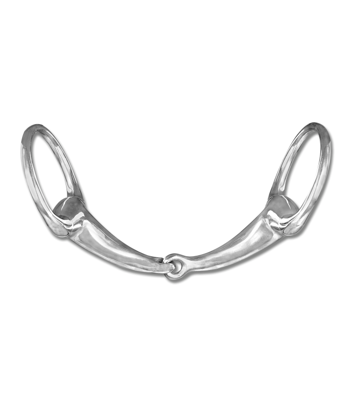 Waldhausen Anatomic Solid Single Jointed Eggbutt Bit