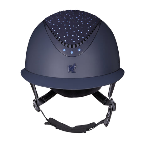 Shires Karben Viola Ellipse  Riding Hat #colour_navy