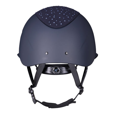 Shires Karben Viola Ellipse  Riding Hat #colour_navy