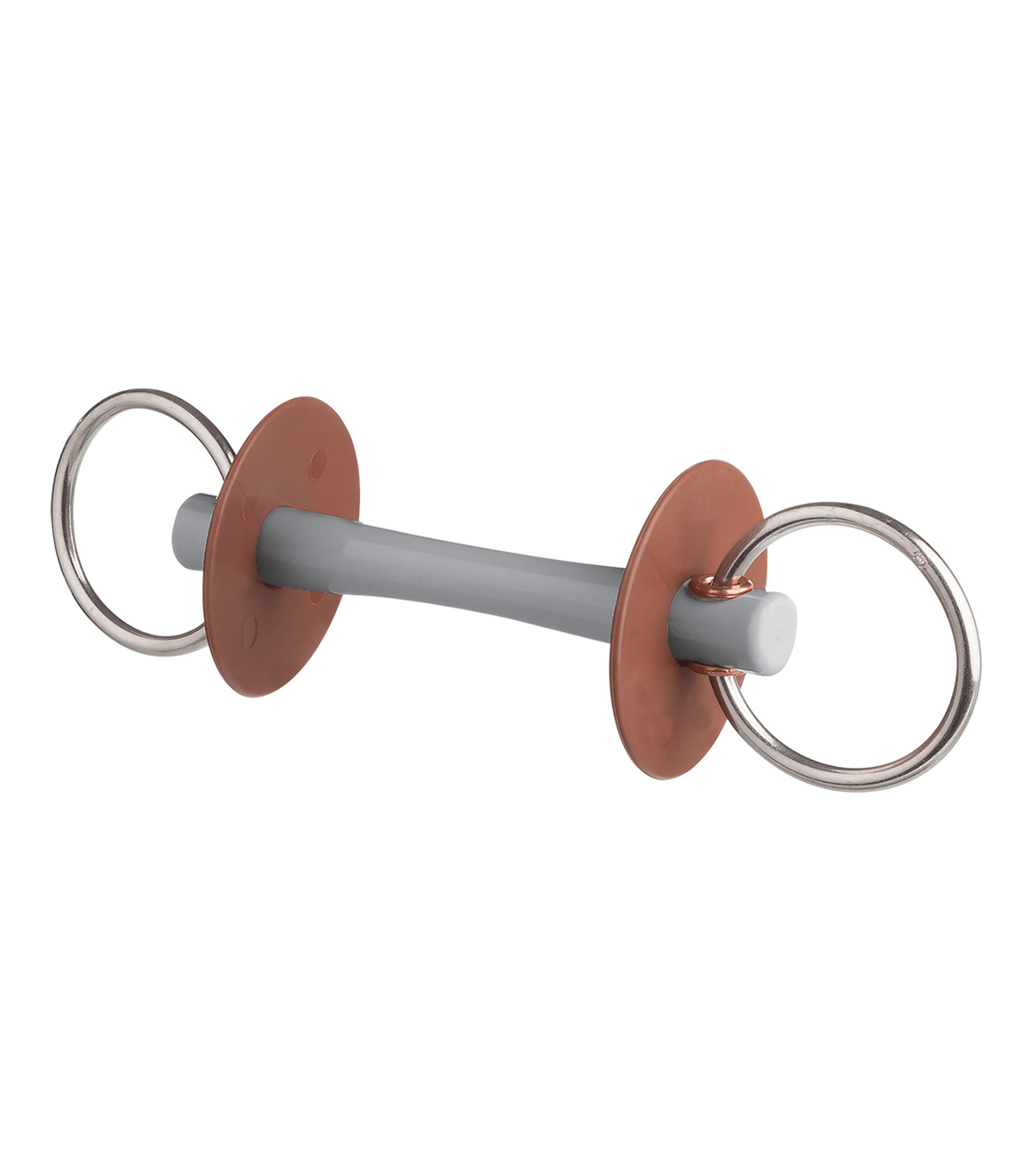 Beris Soft 6cm Ring Loose Ring Snaffle Bit with Comfort Bar