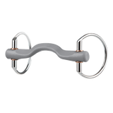 Beris Hard Eggbutt Snaffle with Konnex Tongue Port Bit