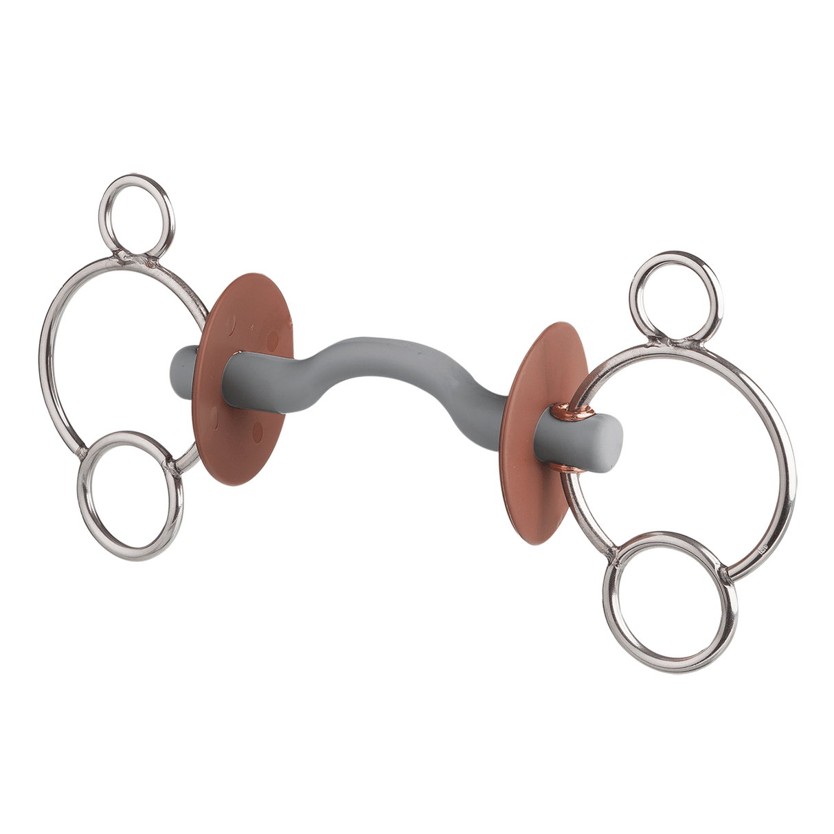 Beris Soft 3-Ring Tongue Port Bar Bit