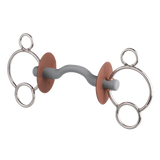 Beris Soft 3-Ring Tongue Port Bar Bit