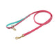 Shires Digby & Fox Padded Leather Dog Lead #colour_pink