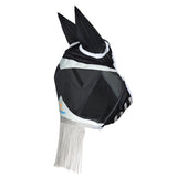Masque anti-mouches Shires FlyGuard Pro en maille fine avec frange nasale