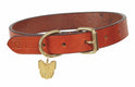 Collier pour chien en cuir plat Shires Digby &amp; Fox
