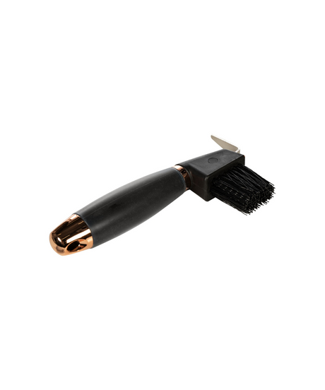 HKM Hoof Pick -Gel- #colour_black-rose-gold