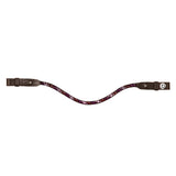 Dublin Ombre Diamante Leather Bridle Browband