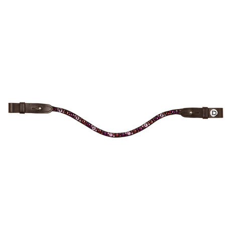 Dublin Ombre Diamante Leather Bridle Browband