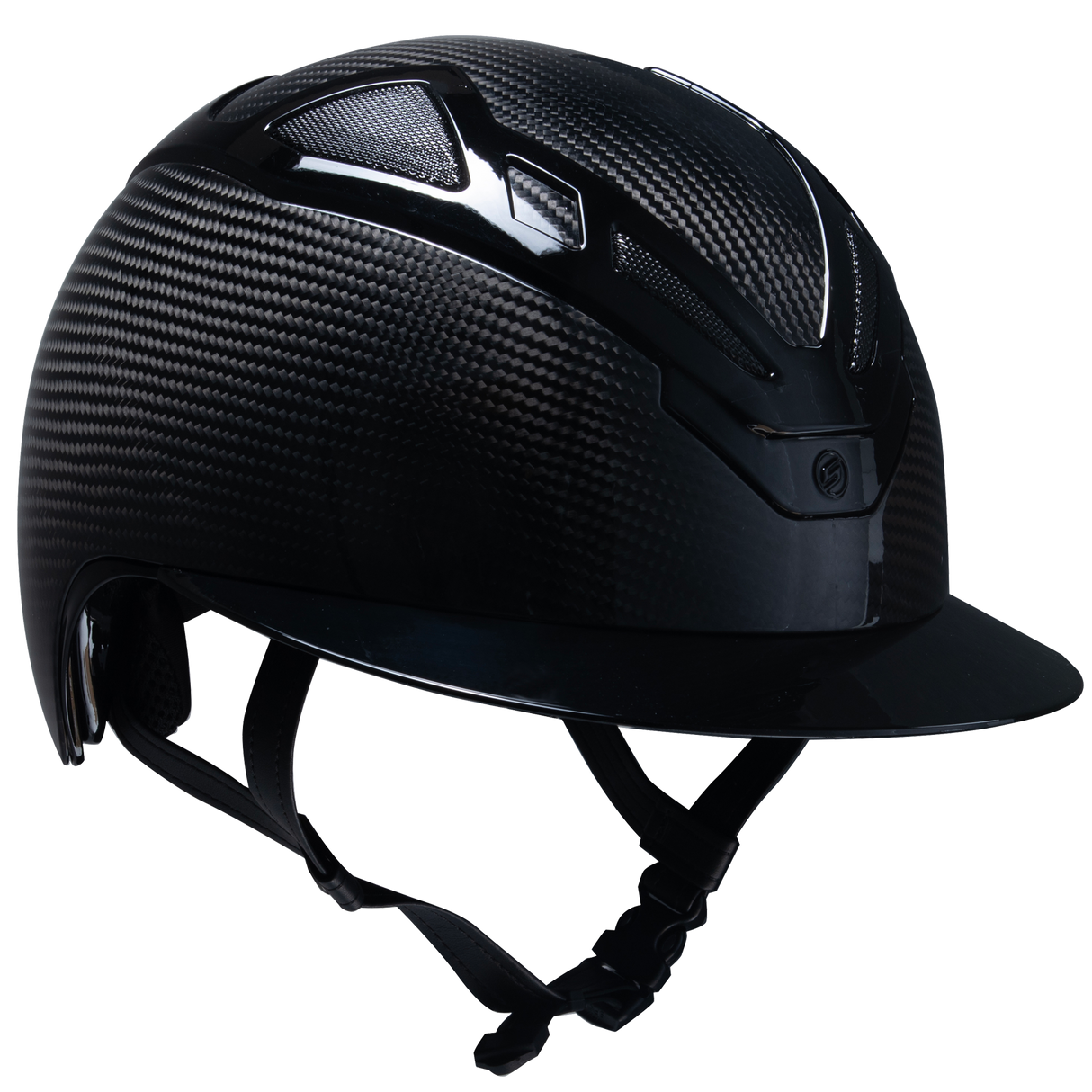 Suomy Apex Full Carbon Lady Riding Hat #colour_black-glossy