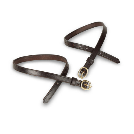 Sangles d'éperons en cuir Shires