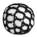 Waldhausen Hairnet with Rhinestones #colour_black