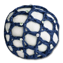 Waldhausen Hairnet with Rhinestones #colour_blue