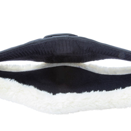 Shires Velociti Lusso Elite Anatomical Girth #colour_black