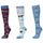 Dublin 3 Pack Socks Adults #colour_mulberry-flowers