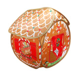 KONG Holiday Cat Play Spaces Bungalow Gingerbread