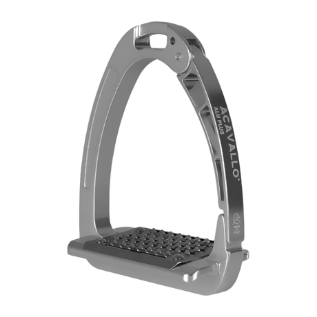 Acavallo Arena Aluplus Stirrup #colour_aluminium