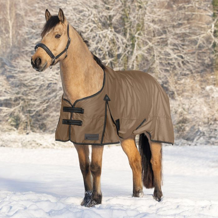 Waldhausen Arctic 200g Turnout Rug #colour_cappuccino-black