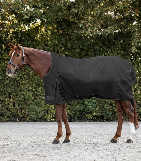 Waldhausen Nordic High Neck Light Turnout Rug #colour_black