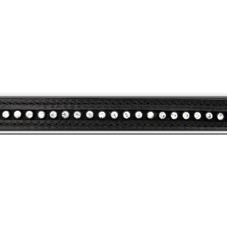 Waldhausen Star Diamond Bridle #colour_black-white