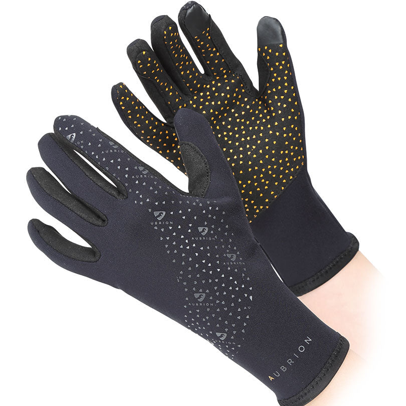 Shires Aubrion Neopren Super Grip Handschuhe