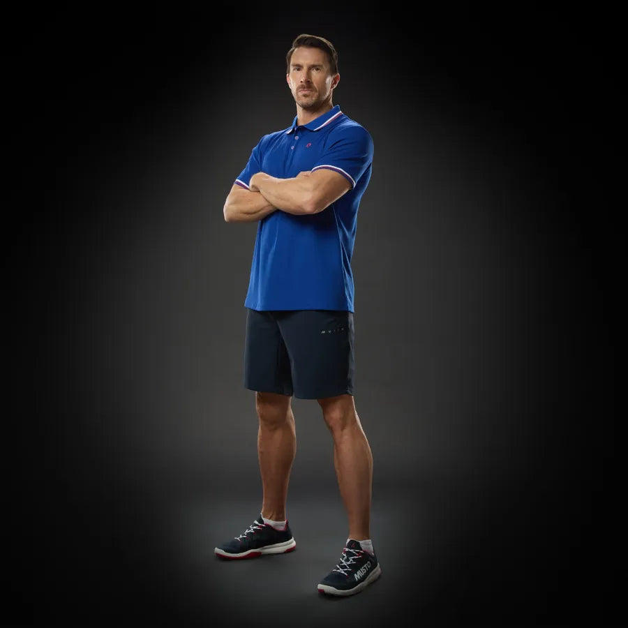 Musto Men's Evo Pro Lite Short Sleeve 2.0 Polo #colour_mazarine-blue