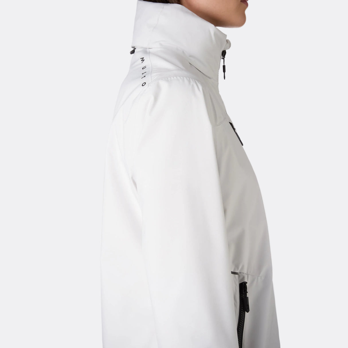 Musto Women's Evo Waterproof Crew Jacket #colour_white