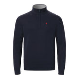 Musto Men's Original 1/4 Zip Neck Knit #colour_navy