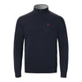 Musto Men's Original 1/4 Zip Neck Knit #colour_navy