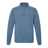 Musto Men's Original 1/4 Zip Neck Knit #colour_blue