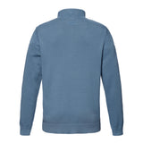 Musto Men's Original 1/4 Zip Neck Knit #colour_blue