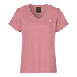 Musto Women's Original V Neck Short Sleeved T-Shirt #colour_pink-chalk