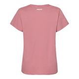 Musto Women's Original V Neck Short Sleeved T-Shirt #colour_pink-chalk