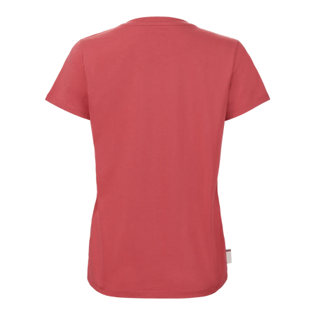 Musto Women's Original V Neck Short Sleeved T-Shirt #colour_sweet-raspberry