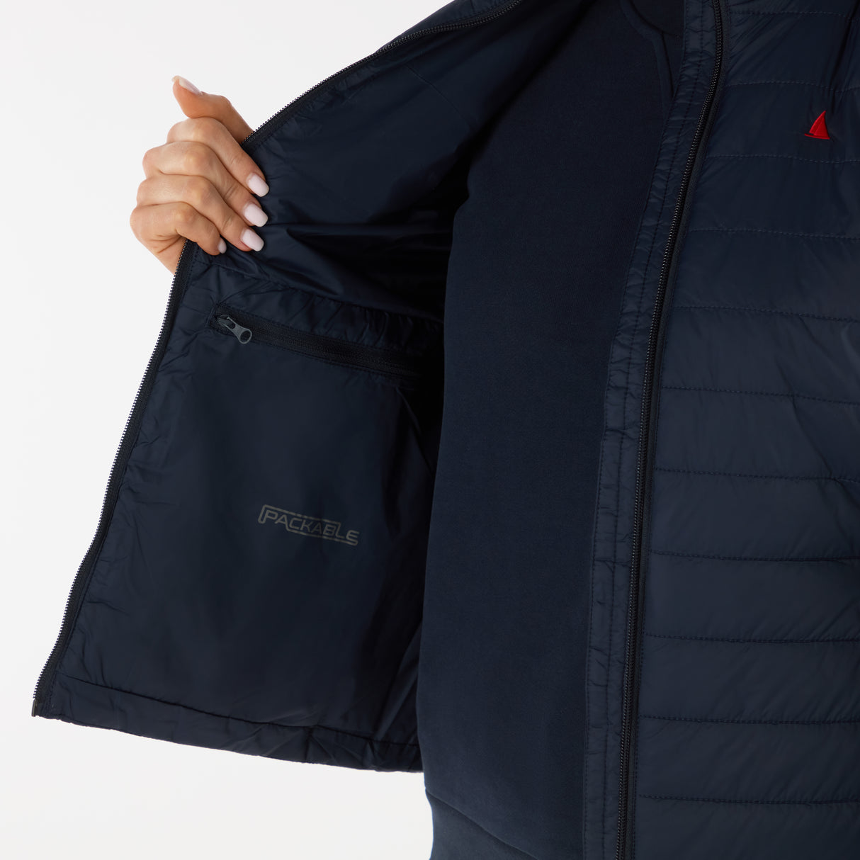Musto Women's Original Lite Puffer Vest #colour_navy