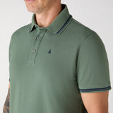 Musto Men's Original Tipped Pique Polo #colour_green