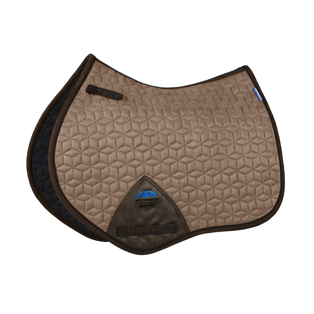 Weatherbeeta Suede Elite Air-Tec Jump Shaped Saddle Pad