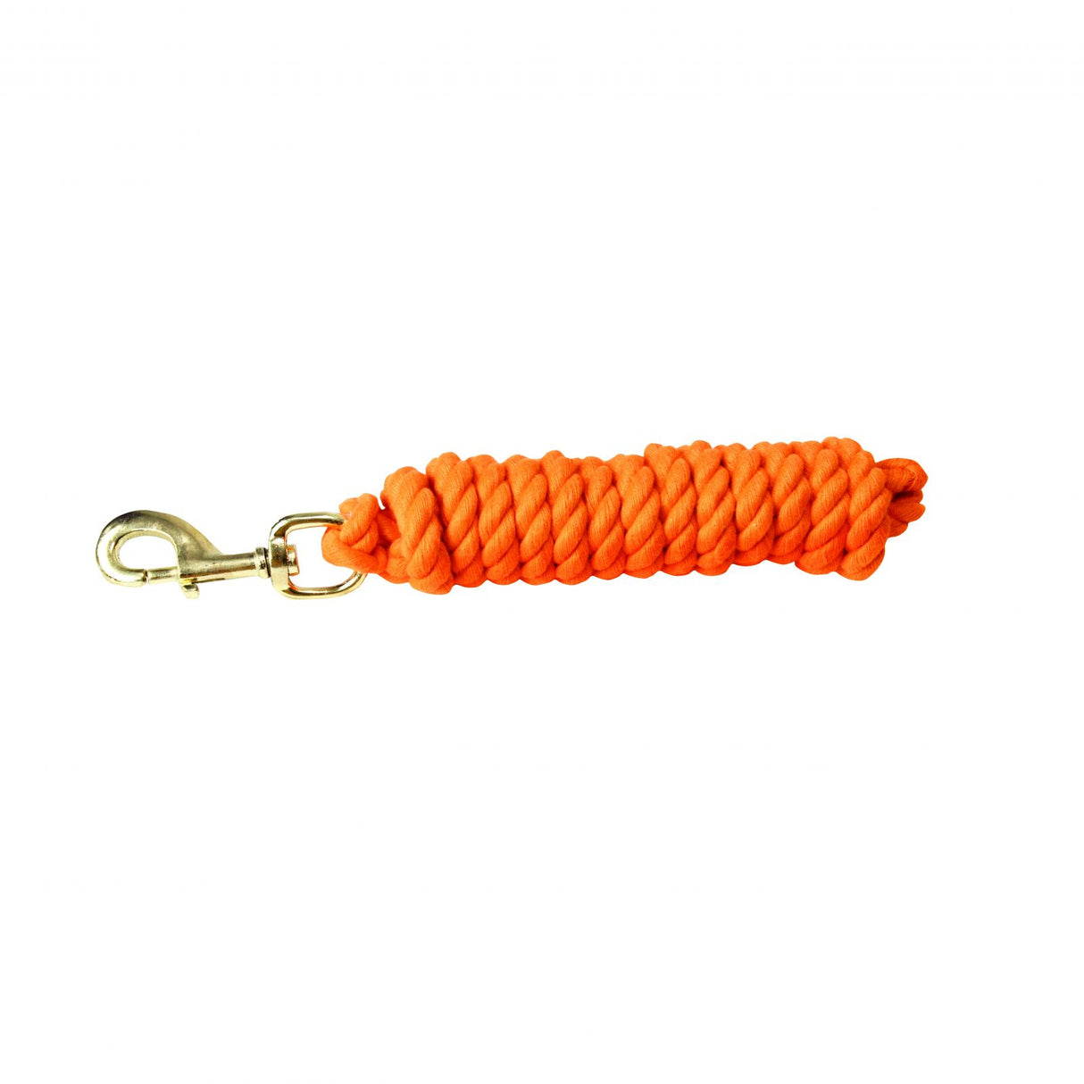 KM Elite Superfine Cotton Lead Rope #colour_hot-orange