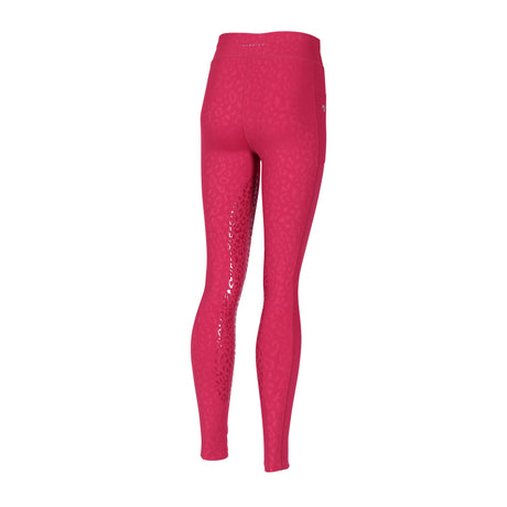 Shires Aubrion Maids Non-Stop Riding Tights #colour_cerise