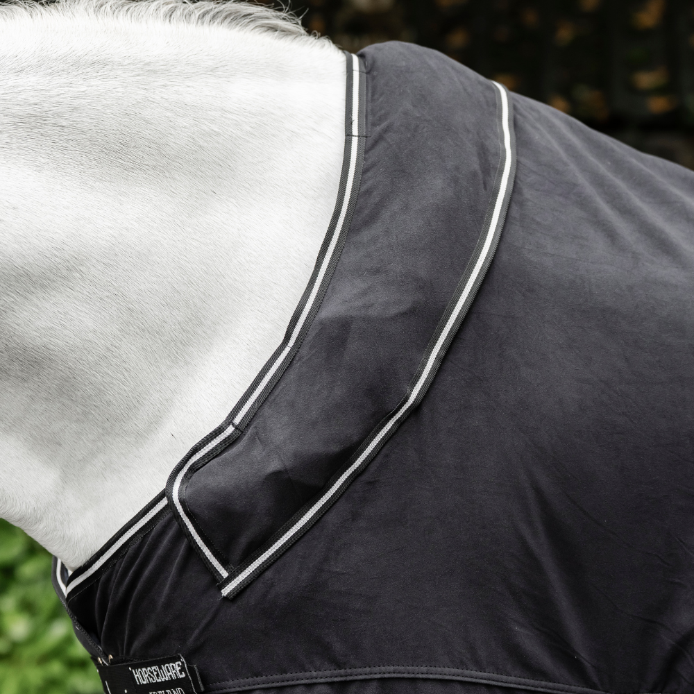 Horseware Ireland Show Ready Rug #colour_black-black-silver
