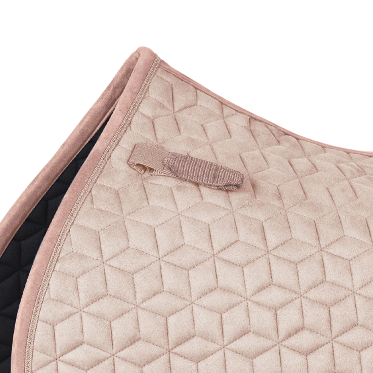Weatherbeeta Suede Elite Air-Tec Jump Shaped Saddle Pad
