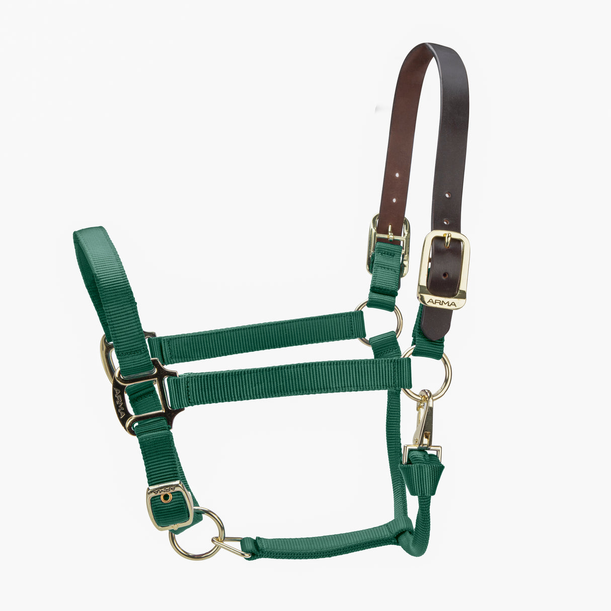 Shires ARMA Premium Adjustable FieldSafe Headcollar #colour_hunter