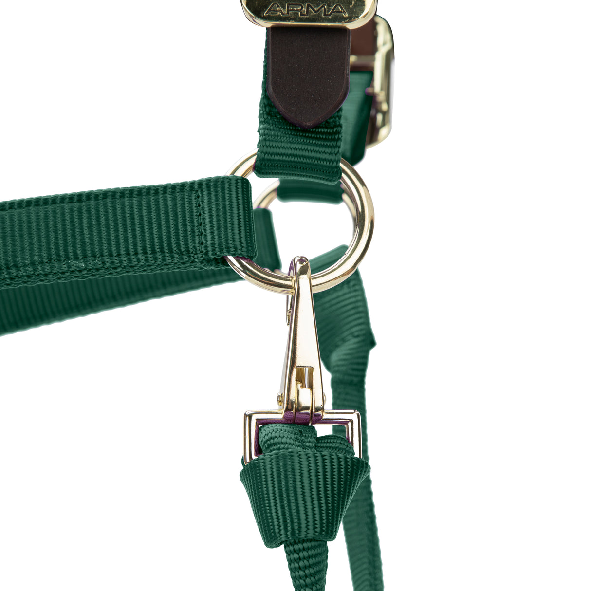 Shires ARMA Premium Adjustable FieldSafe Headcollar #colour_hunter