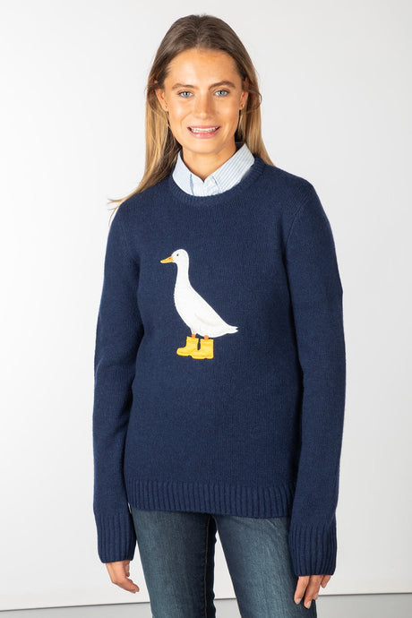 Rydale Ladies Crew Neck Character Knit Jumper